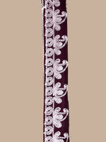 Thumbnail for HERE&NOW Floral Lucknowi Chikankari Embroidered Georgette Anarkali Kurta with Dupatta - Distacart