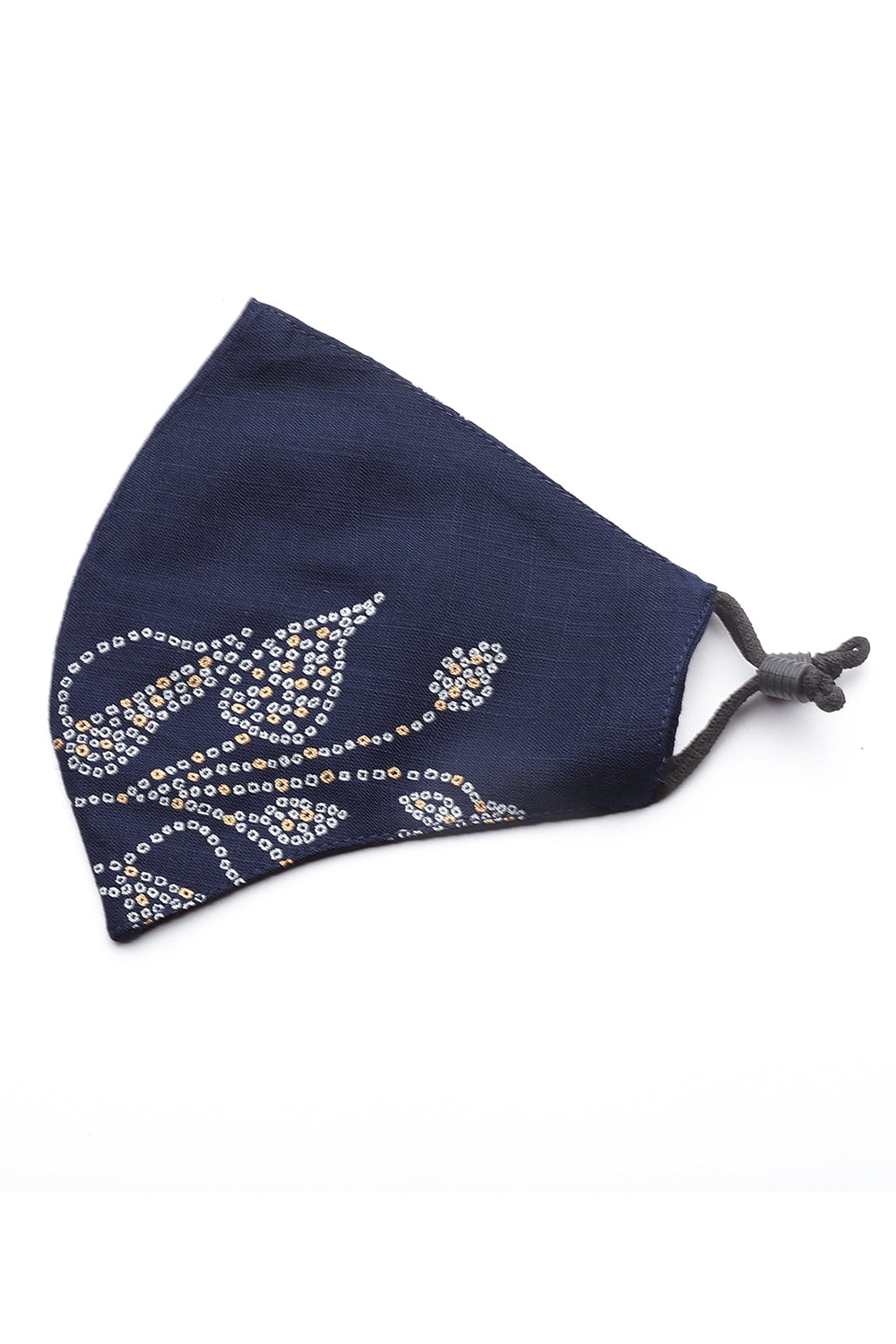 Juniper Women's Indigo Rayon Slub Bandhani Straight Kurta - Distacart