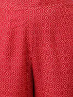 Thumbnail for Khushal K Women Orange Floral Printed Mirror Work Kurta With Trousers & Dupatta - Distacart