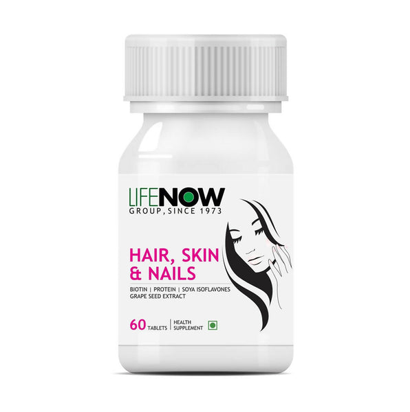 Lifenow Hair Skin & Nails Tablets - Distacart