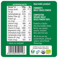 Thumbnail for organic wheat grass powder
