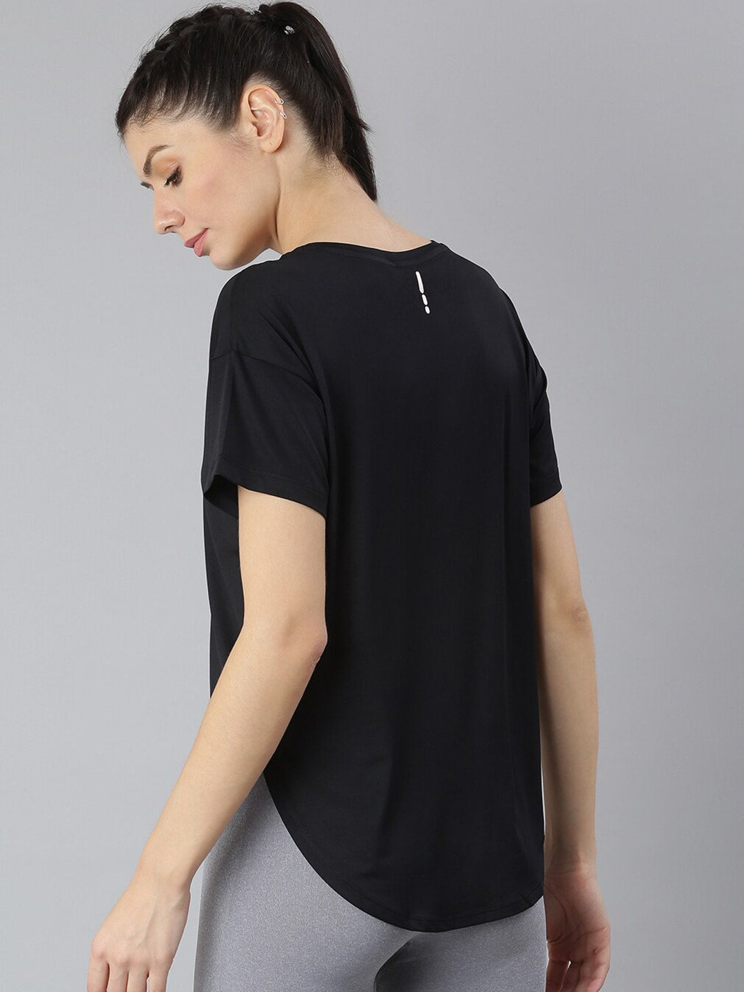 MKH Typography Extended Sleeves Dri-FIT Sports T-shirt - Distacart