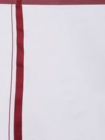 Thumbnail for Sethukrishna Men White Solid Dhoti - Distacart