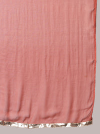 Thumbnail for Kalini Floral Printed Round Neck Gotta Patti Straight Kurta With Trousers & Dupatta - Distacart