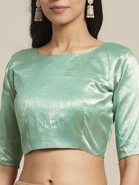 Thumbnail for Saree Mall Women Olive Solid Saree - Distacart