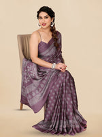 Thumbnail for Kalini Ethnic Motifs Printed Block Print Saree - Distacart