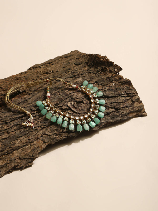 Women's Gold-Plated Necklace - Ruby Raang - Distacart