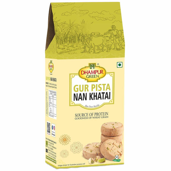 Dhampur Green Gur Pista Nan Khatai - Distacart