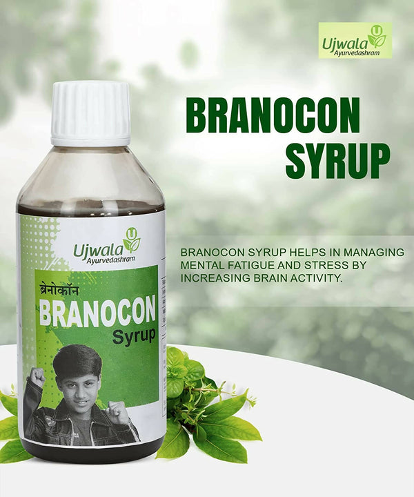 Ujwala Ayurvedashram Branocon Syrup - Distacart