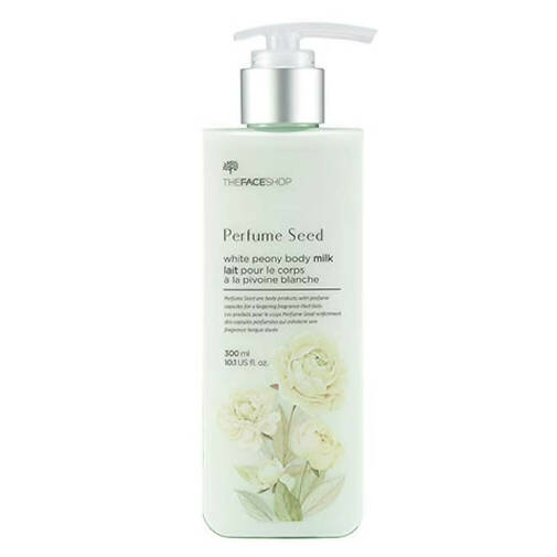 The Face Shop Perfume Seed White Peony Body Milk - Distacart