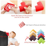 Thumbnail for Safe-O-Kid Set of 4 Corner L Shaped Corner Guards for Kids safety- Cream-Small - Distacart