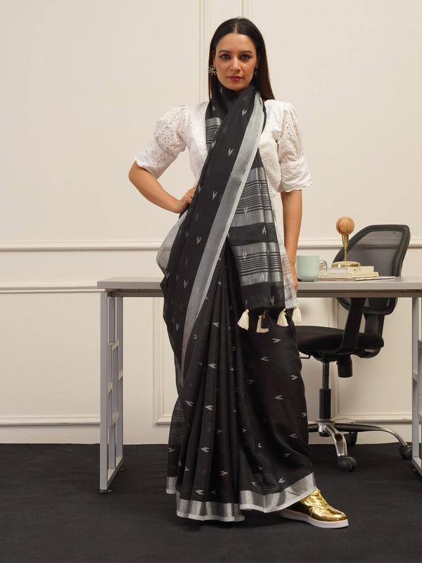 Tikhi Imli Ethnic Motifs Saree - Distacart