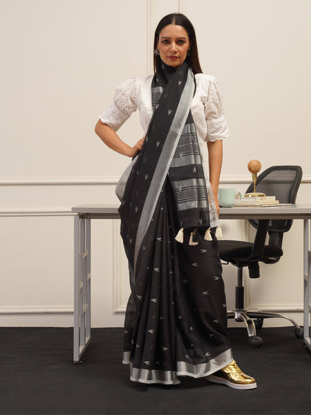 Tikhi Imli Ethnic Motifs Saree - Distacart