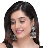 Thumbnail for Mominos Fashion Oxidised Silver plated With Stone Earrings Online