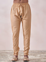 Thumbnail for Manyavar Men Ethnic Motifs Printed Kurta with Churidar - Distacart