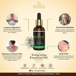 Thumbnail for Tamas Pure Ayurveda 100% Natural Turpentine Pinus Palustris Oil 30ml - Distacart