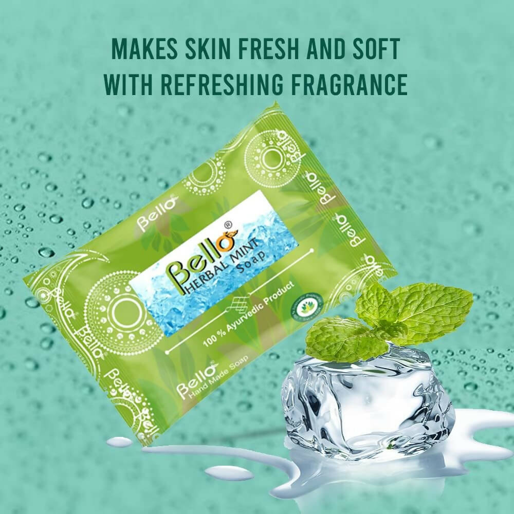 Bello Herbals Mint Soap - Distacart