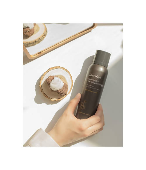 Innisfree Super Volcanic Clay Mousse Mask 2X uses