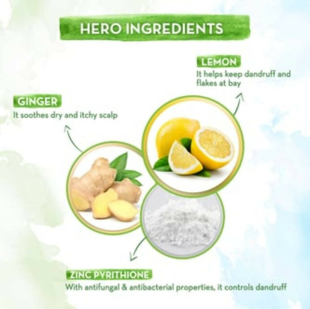 Mamaearth Lemon Anti-Dandruff Conditioner For Soft & Smooth Hair - Distacart