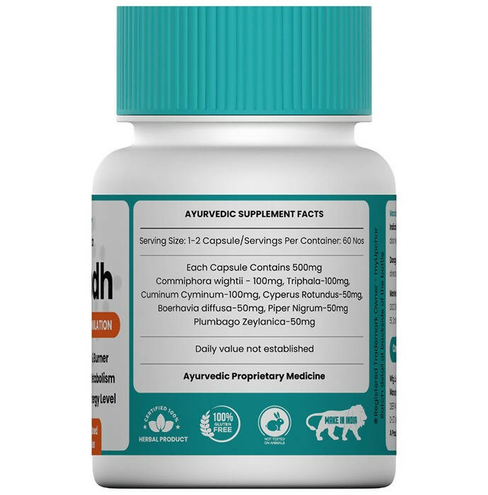 Myupchar Ayurveda Medarodh Extract Based Capsules - Distacart