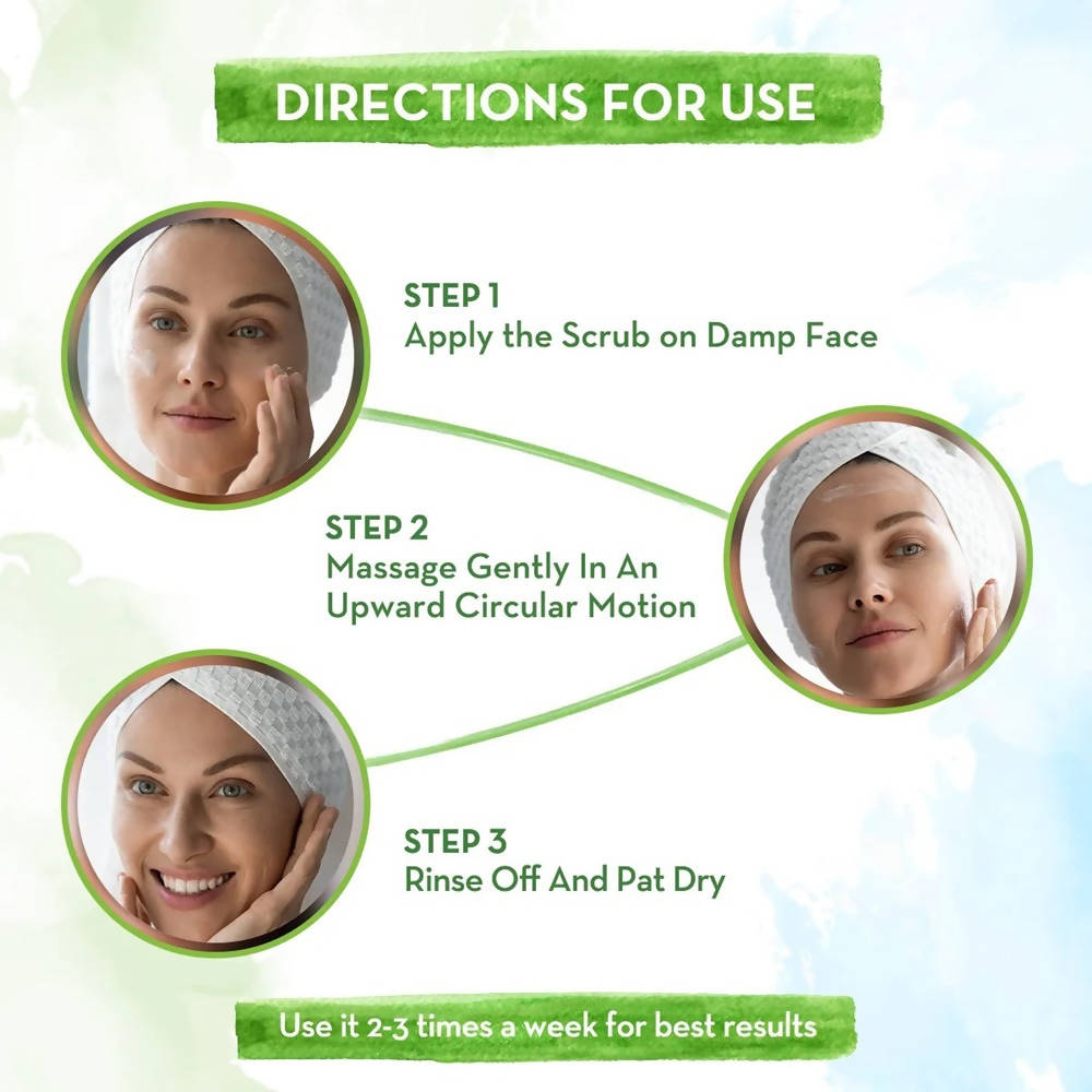 Mamaearth Rice Face Scrub With Rice Water & Niacinamide - Distacart