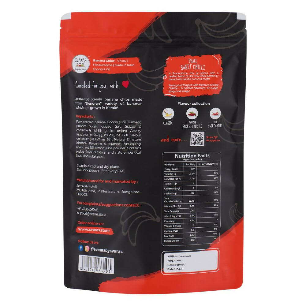 Svaras Kerala Banana Chips Thai Sweet Chilli - Distacart