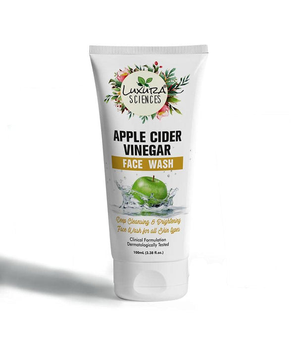 Luxura Sciences Apple Cide Vinegar Face wash - Distacart