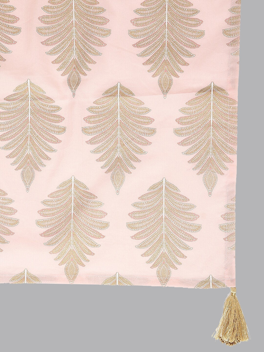 Khushal K Band Collar Gotta Patti Anarkali Kurta With Palazzos & Dupatta - Distacart