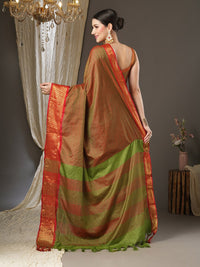 Thumbnail for Saree Mall Woven Design Zari Festive Sarees - Distacart