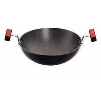 Thumbnail for Hard Anodised Round Bottom Deep-Fry Pan - Distacart