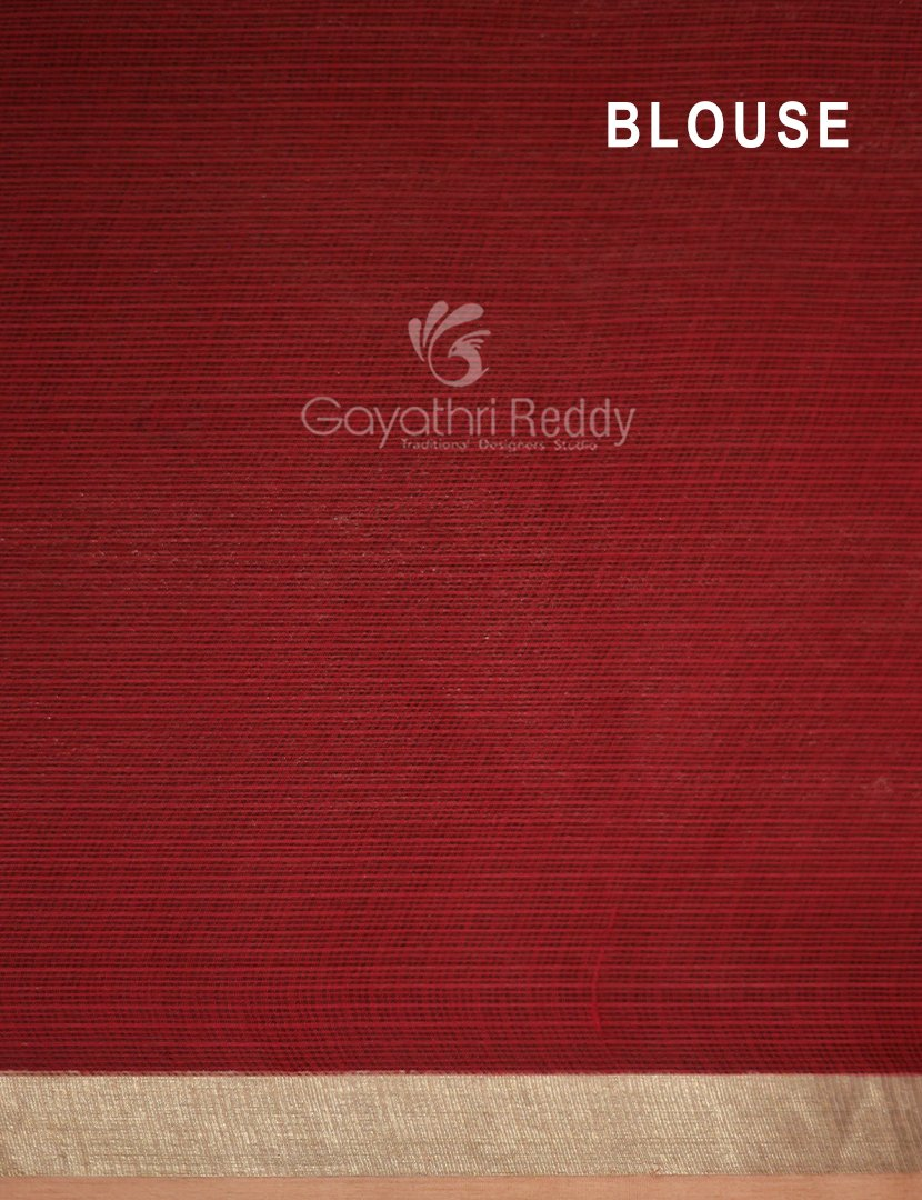 Shades of Light Chikoo Colour With Patola Design Pure Kota Cotton Saree By Gayathri Reddy Designer Studio - Distacart