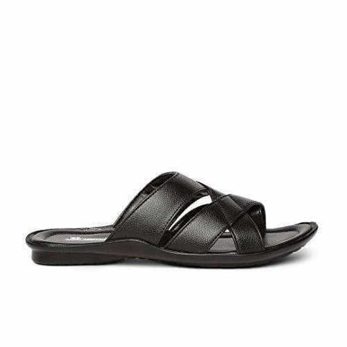 Men's Black Flip-Flops - Distacart