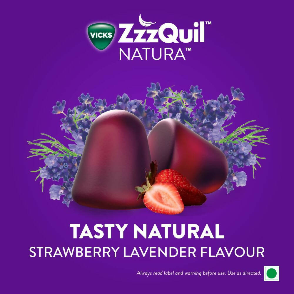 Vicks ZzzQuil Natura Melatonin Sleep Gummies - Distacart