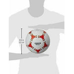 Thumbnail for Cosco Roma Foot Ball, Size 5 (White/Red) - Distacart