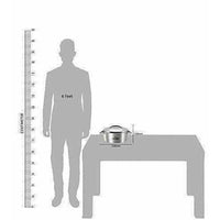 Thumbnail for Stainless Steel Casserole, 1.5 Litres, Silver - Distacart