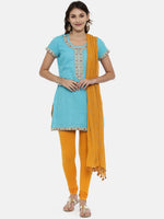 Thumbnail for Souchii Mustard Solid Dupatta - Distacart