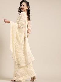 Thumbnail for Saree Mall Ethnic Motifs with Sleek border Saree For Women - Distacart