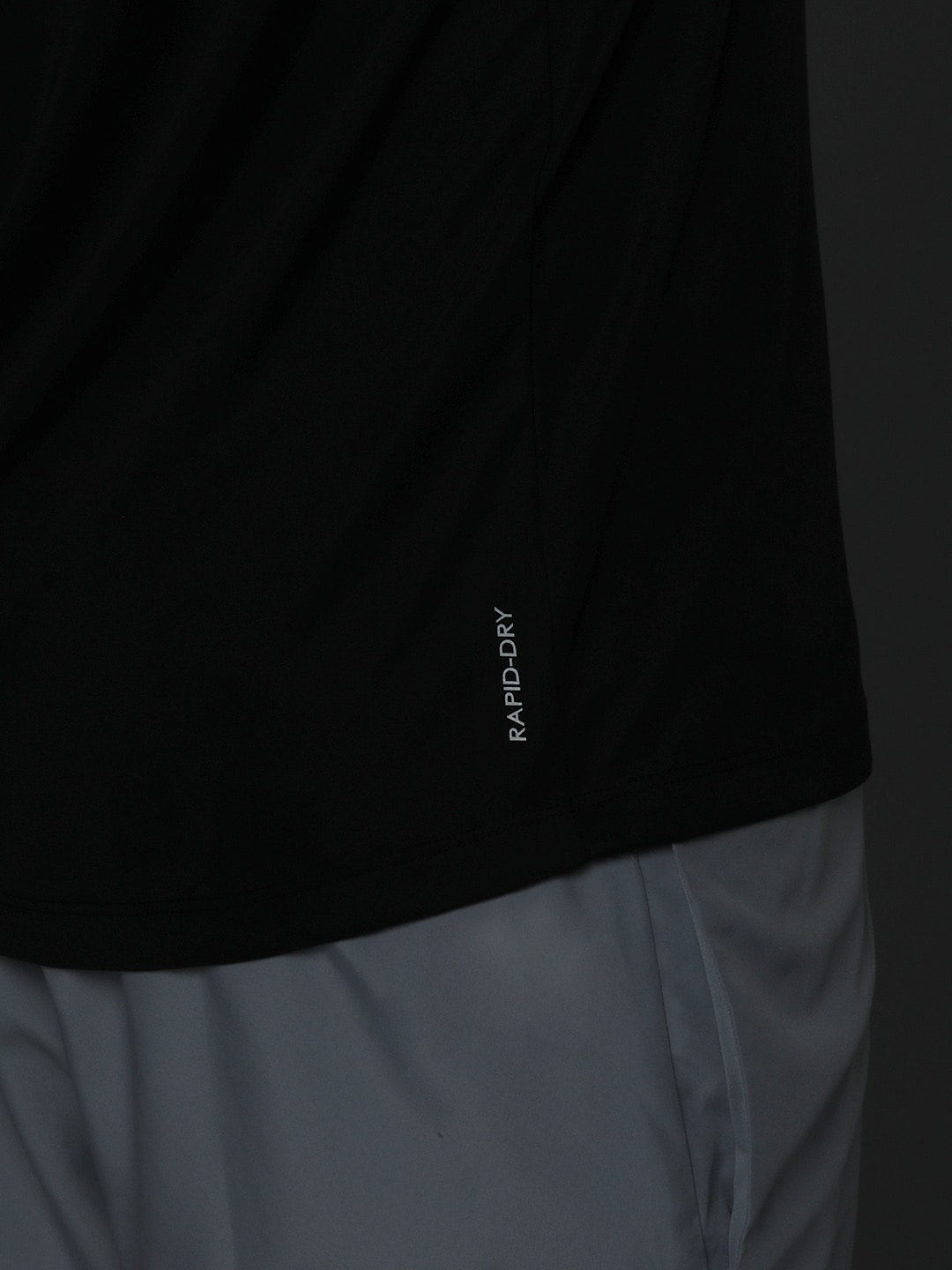 HRX by Hrithik Roshan Men Typography Printed Rapid-Dry Training Sports T-shirt - Distacart