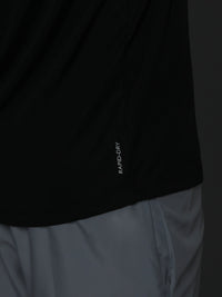 Thumbnail for HRX by Hrithik Roshan Men Typography Printed Rapid-Dry Training Sports T-shirt - Distacart
