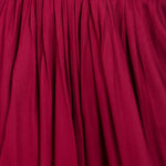 Thumbnail for PAVONINE Maroon Color Solid Beetel Rayon Fabric Patiala For Women & Girls - Distacart
