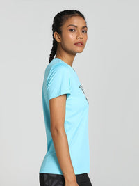 Thumbnail for Puma Women Printed Running T-Shirt - Distacart