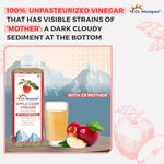Thumbnail for Dr. Morepen Apple Cider Vinegar With 2x Mother for Weight Management, Immunity, Skin & Hair - Distacart