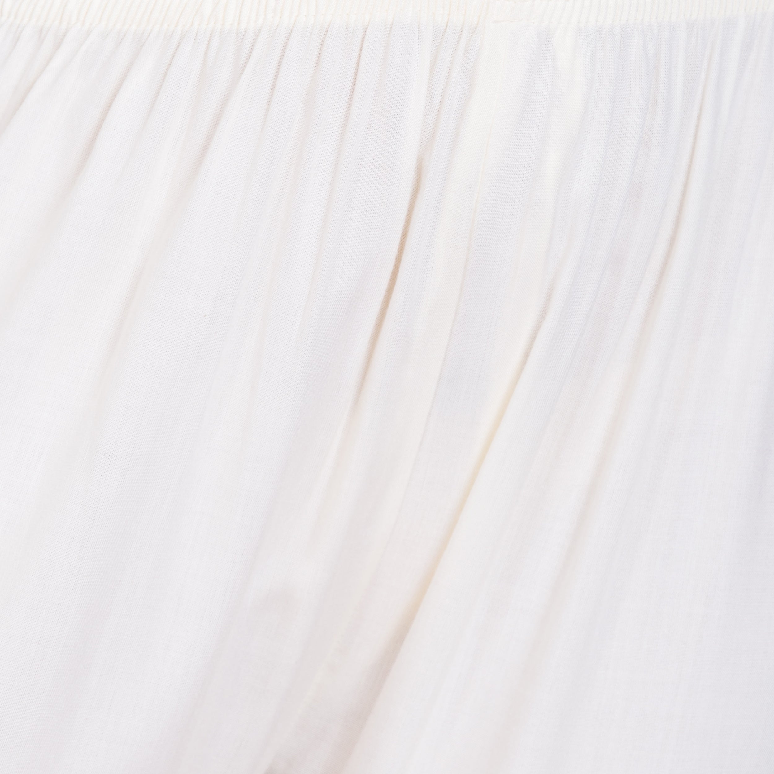 PAVONINE White Color Solid 3-Panels Flared Sharara - Distacart