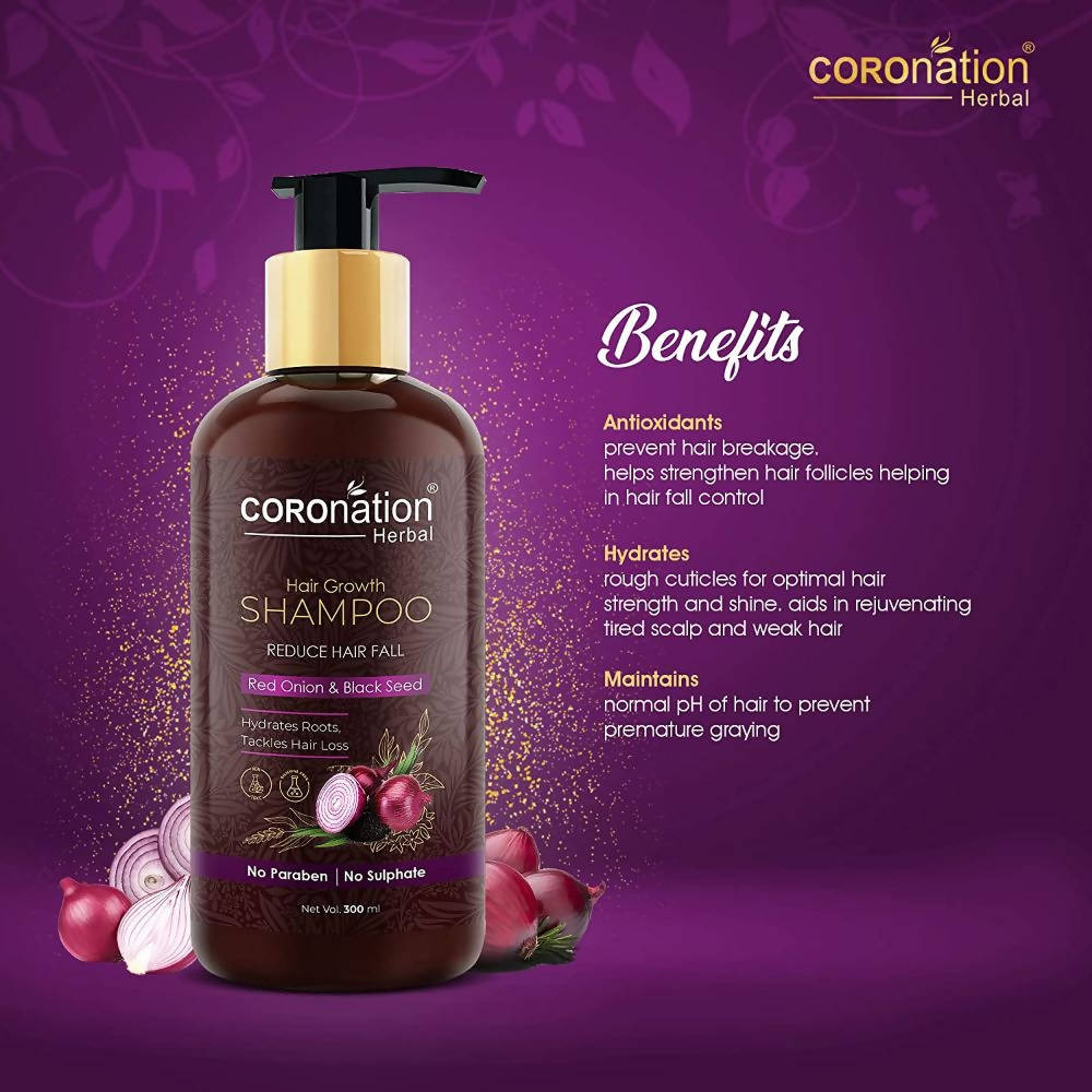 Coronation Herbal Hair Growth Shampoo - Distacart