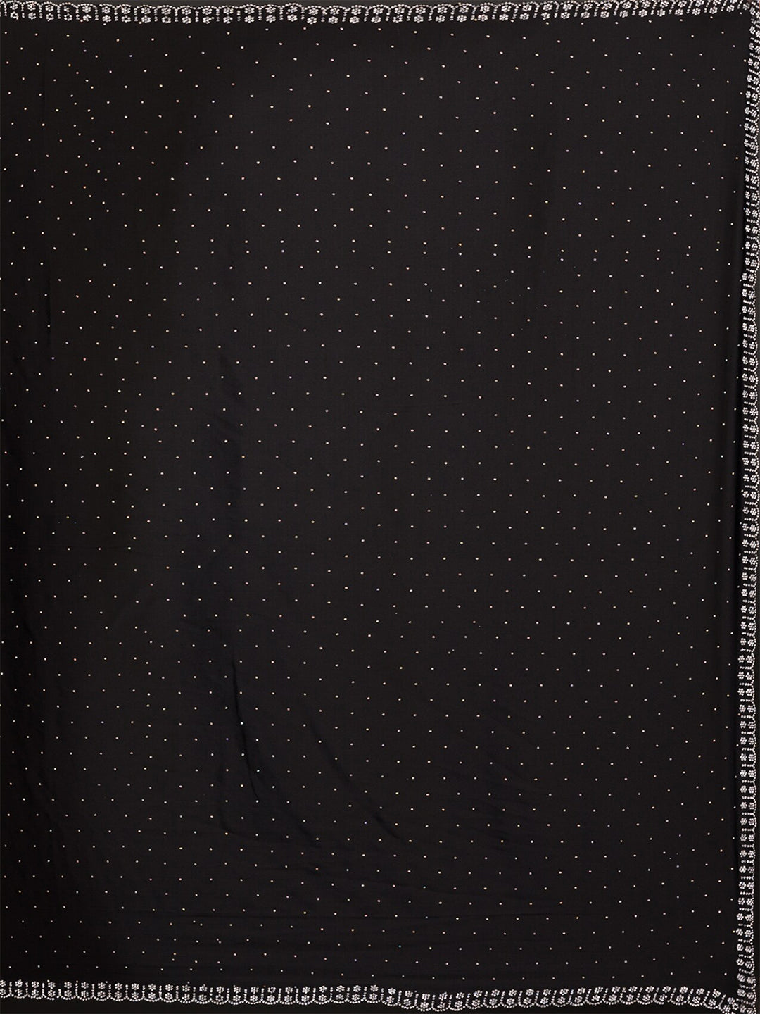 Koskii Embellished Beads & Stones Detailed Satin Saree - Distacart