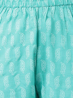 Thumbnail for Khushal K Women Ethnic Motifs Printed Kurta with Palazzos - Distacart