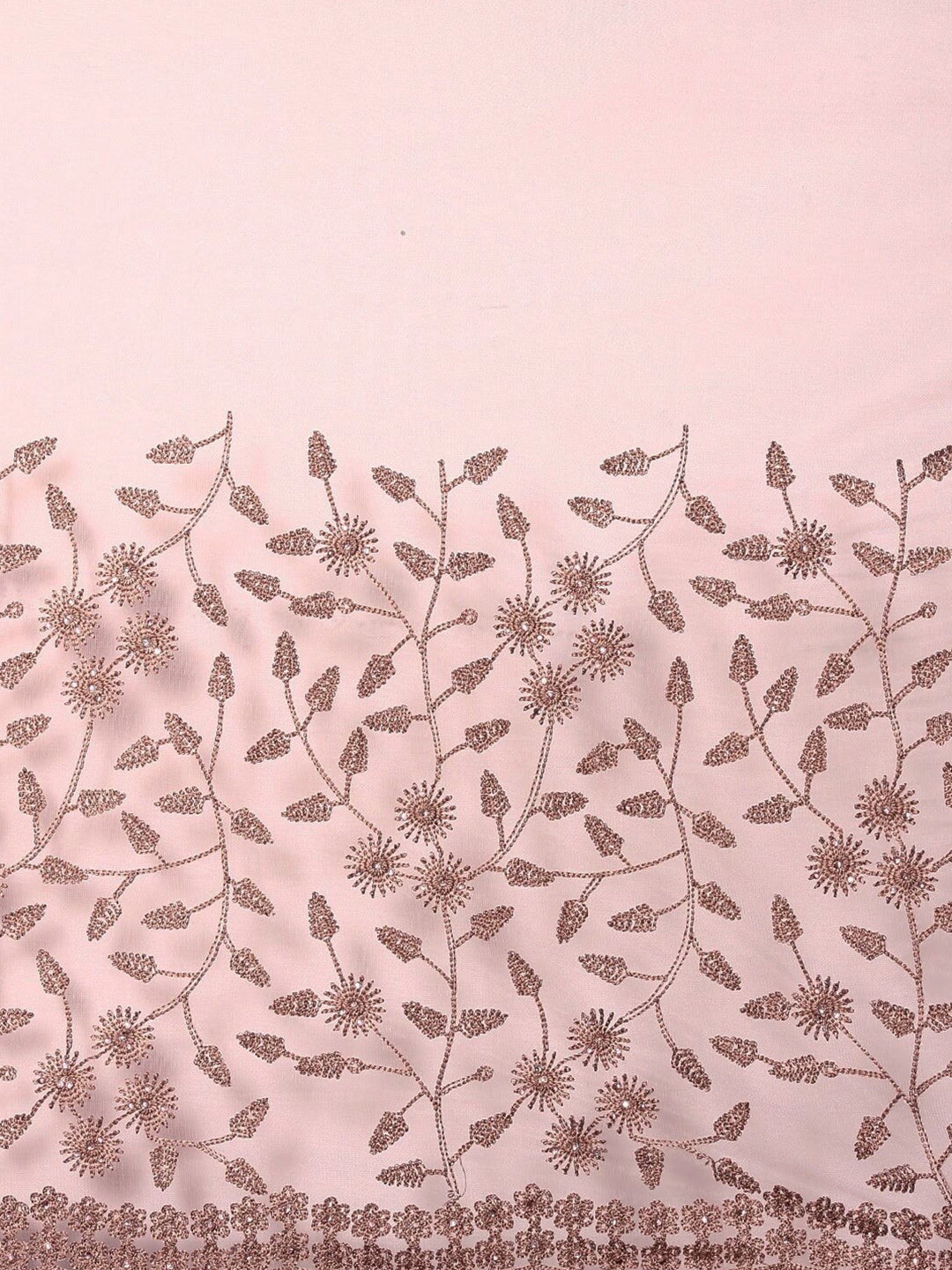 Kalini Embroidered Beads And Stones Embellished Net Saree - Distacart