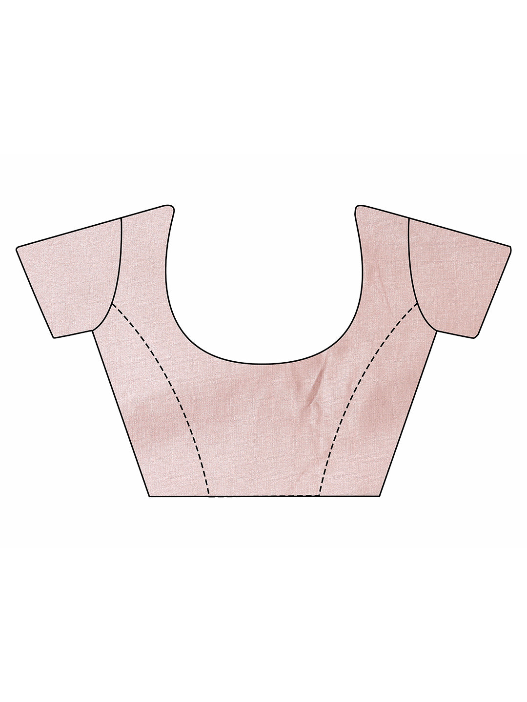 Tikhi Imli Peach Abstract Woven Design Half And Half Saree - Distacart