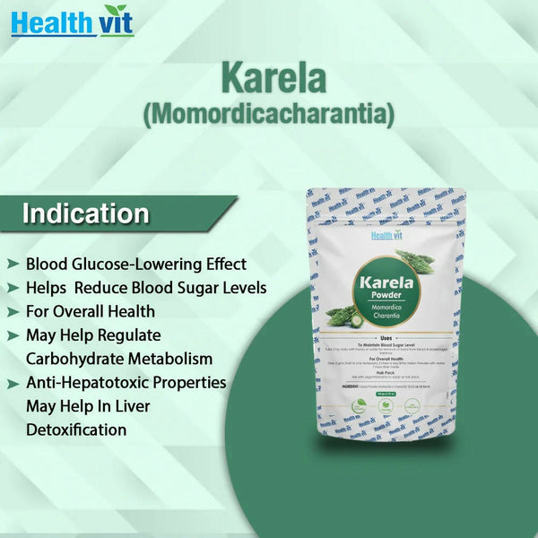 Healthvit Natural Karela Powder - Distacart