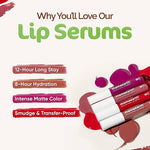 Thumbnail for Mamaearth Naturally Matte Lip Serum / Chirpy Cherry